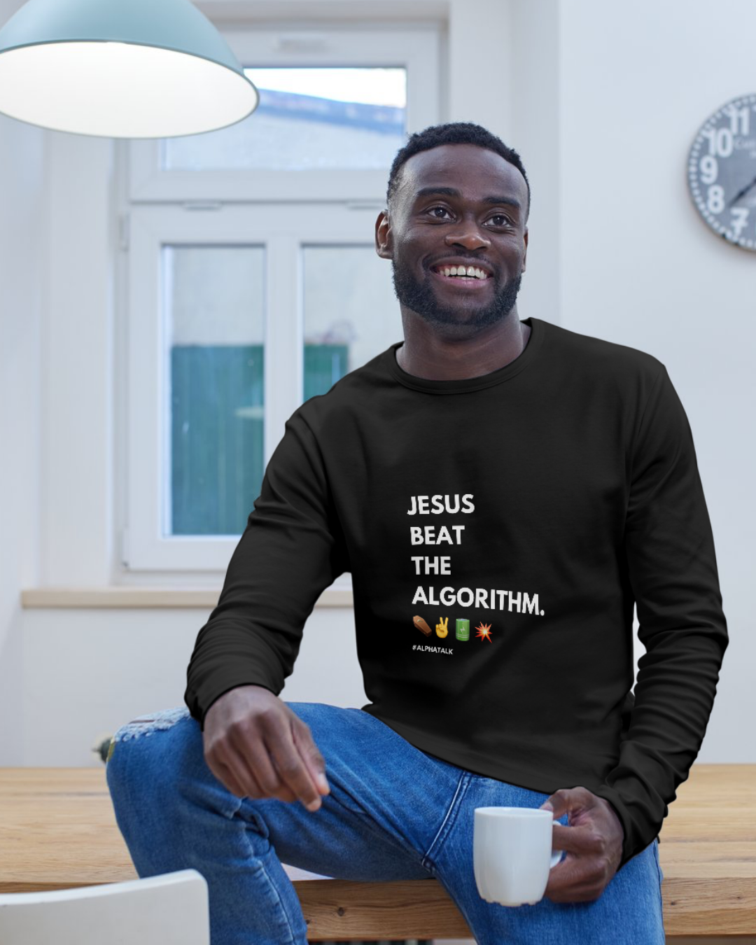 Jesus Beat The Algorithm T-Shirt